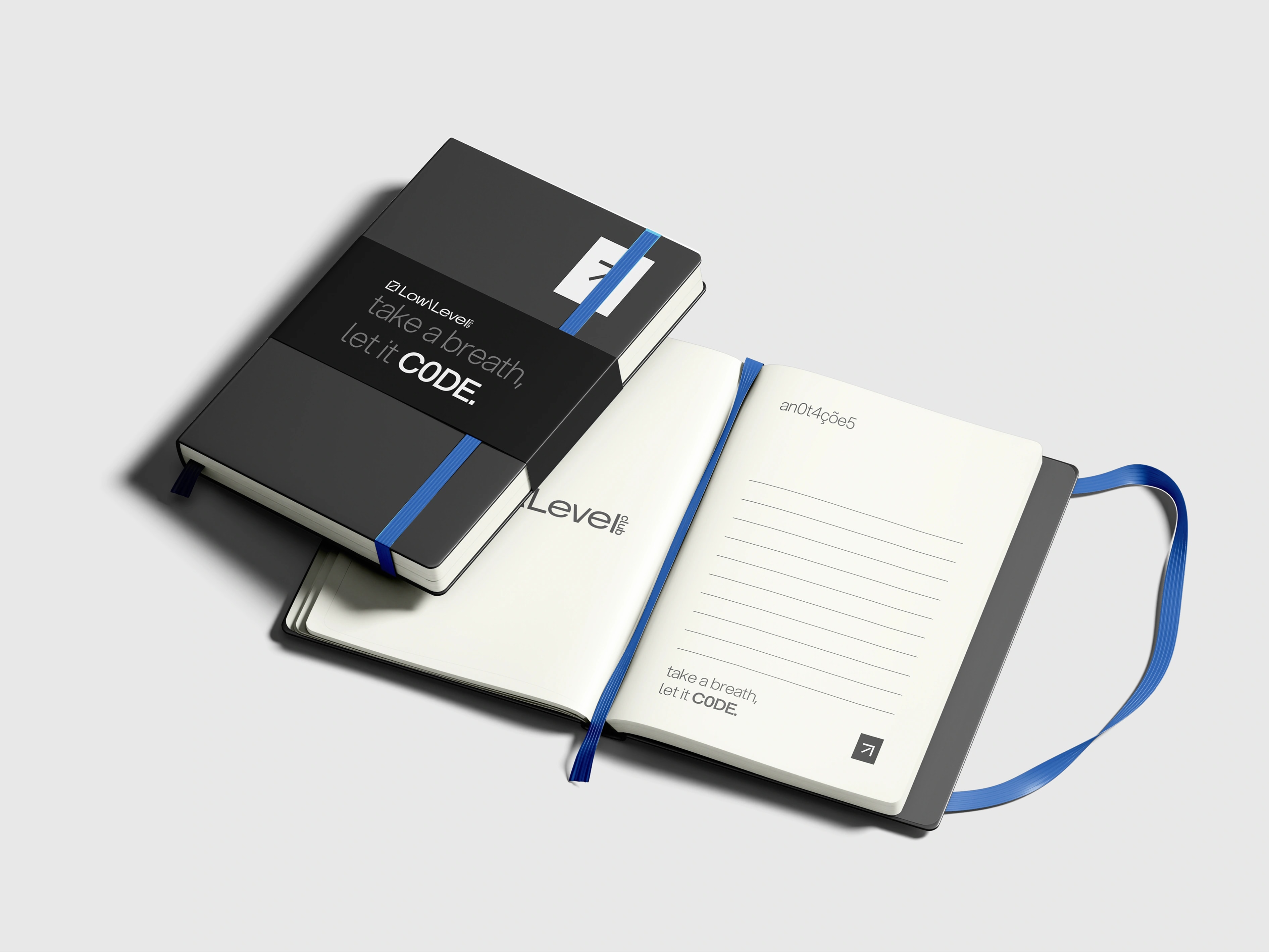 Caderno take a breath, let it CODE