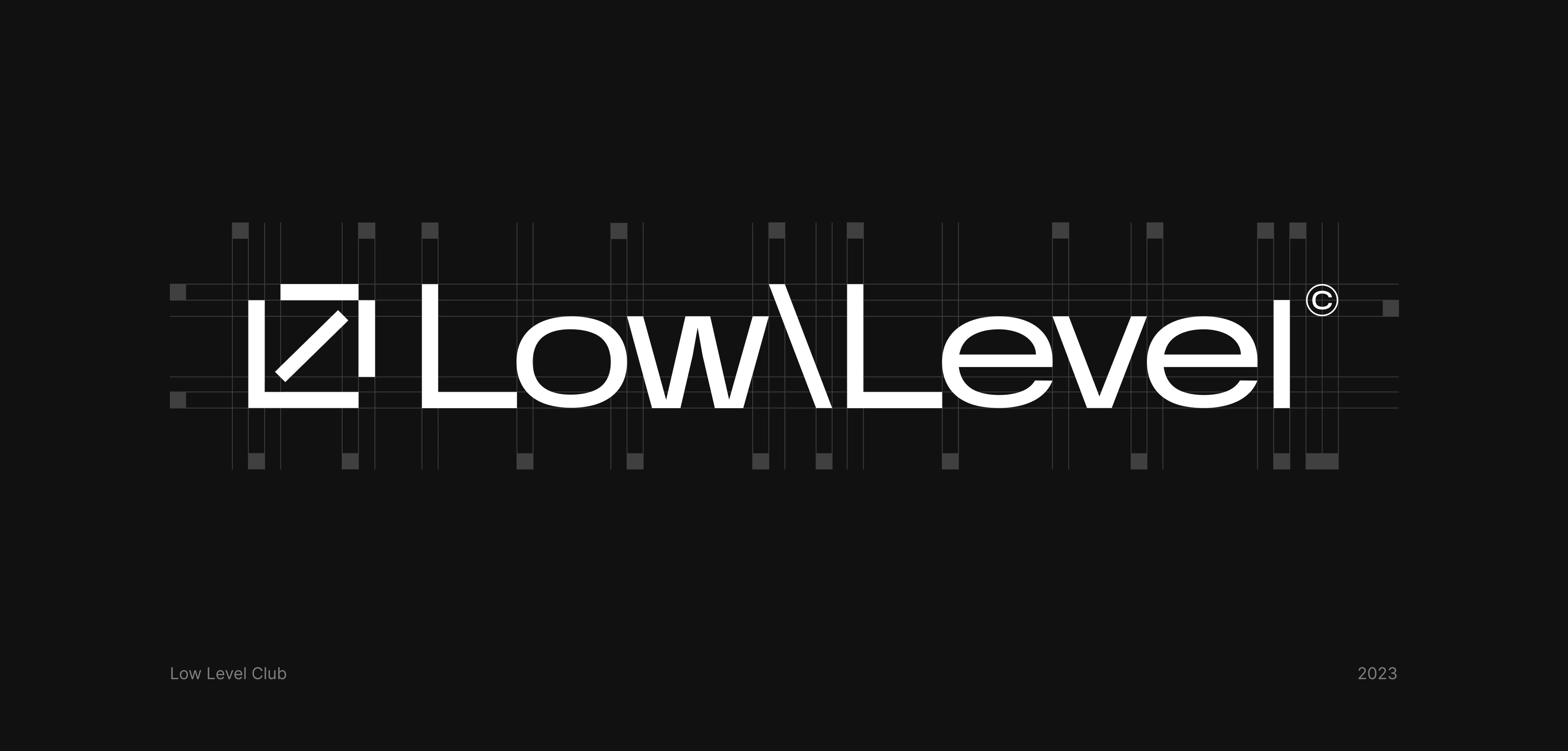 Construção do logotipo Low Level