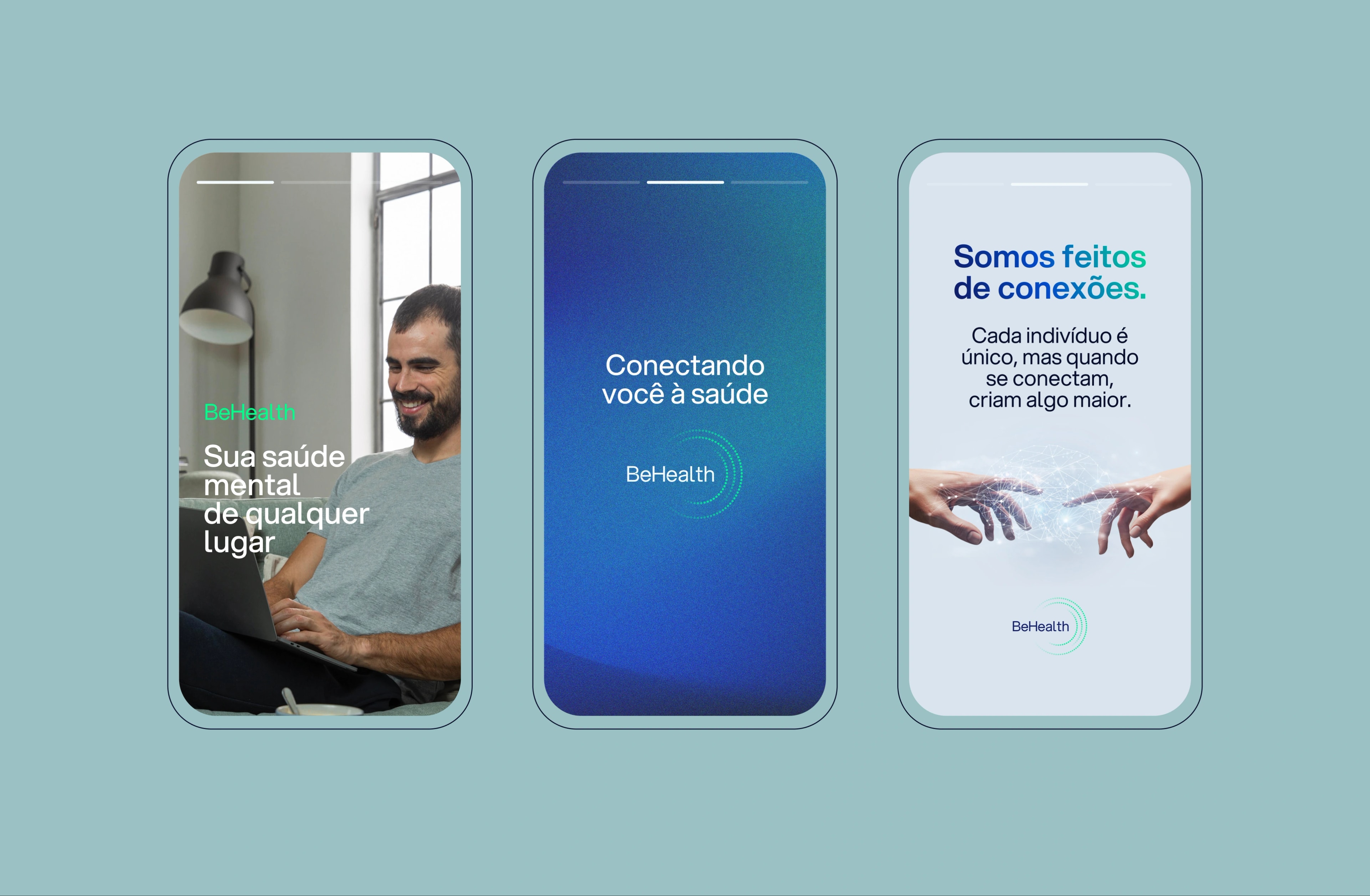 Peças da marca aplicadas em telas de celular